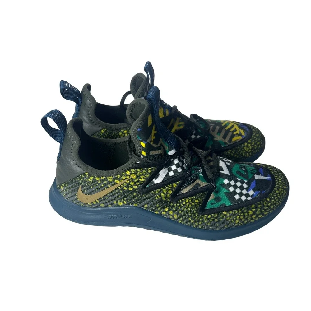 Nike Free TR 9 Ultra Mens Training Shoes Multi Color A00252-300 Sz 9 (No Insole)